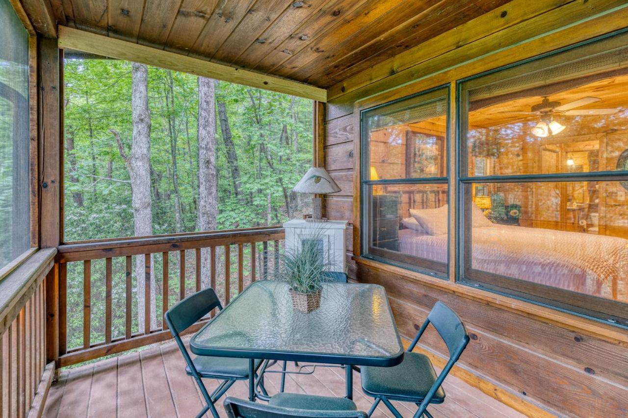 Secluded Sunrise Ridge-10 Min From Blue Ridge, King Beds, Hot Tub, 2 Porches, Fireplace Wood Burning, Mountain View, Cozy Exteriör bild